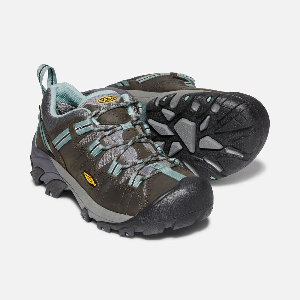 Keen Wandelschoenen Dames Olijfgroen/Zwart - Targhee Ii Waterproof - 34615-QDYS